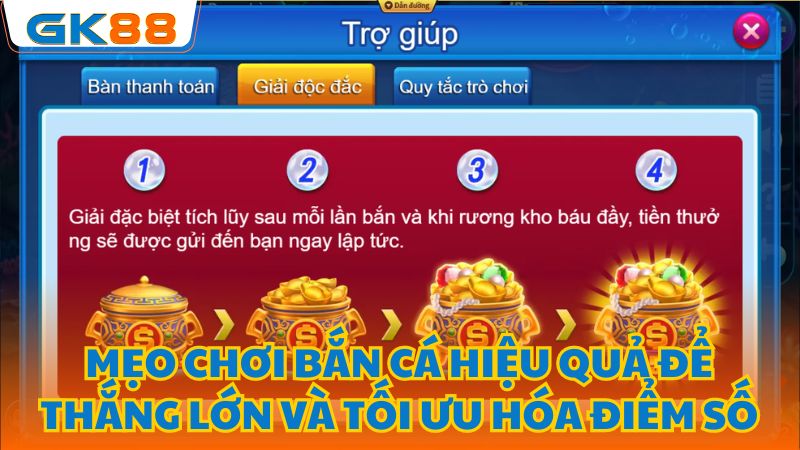 Bí quyết chơi bắn cá hiệu quả